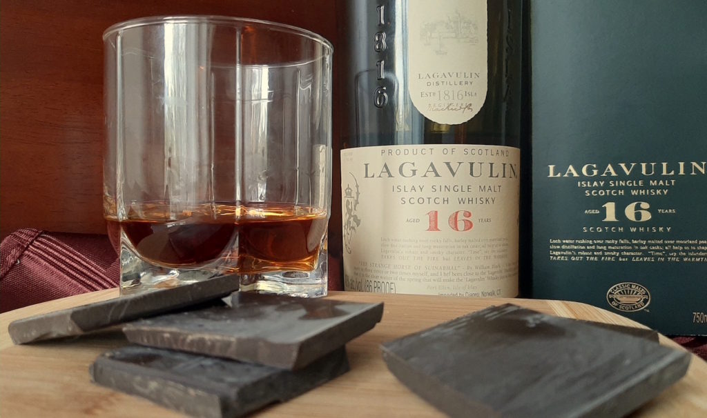 Lagavulin 16 Year and Dark Chocolate