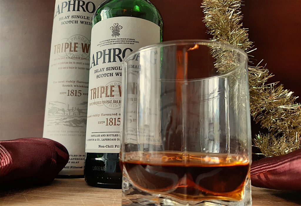 Laphroaig Triple Wood winter scotch