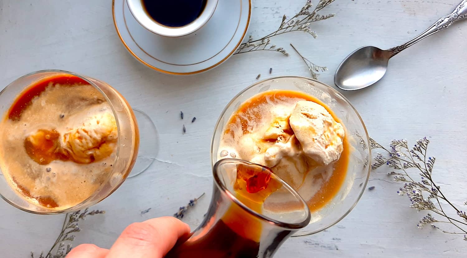 Earl Grey Tea Affogato – Two Ways! - Sugar and Spice